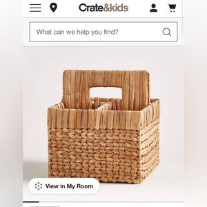 Crate and Kids Wonderful Diaper Caddy